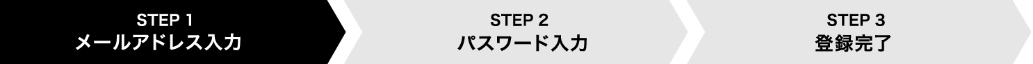 STEP1 メールアドレス入力